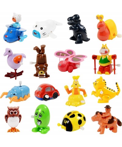 Wind Up Toy 16 Pack Assorted Clockwork Toy Set(Contents and Color May Vary) Wind Up Animal Party Favors Toy Great Gift for Bo...