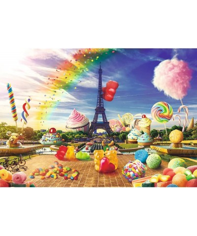 Red Funny Cities 1000 Piece Puzzle - Sweet Paris $28.75 Jigsaw Puzzles