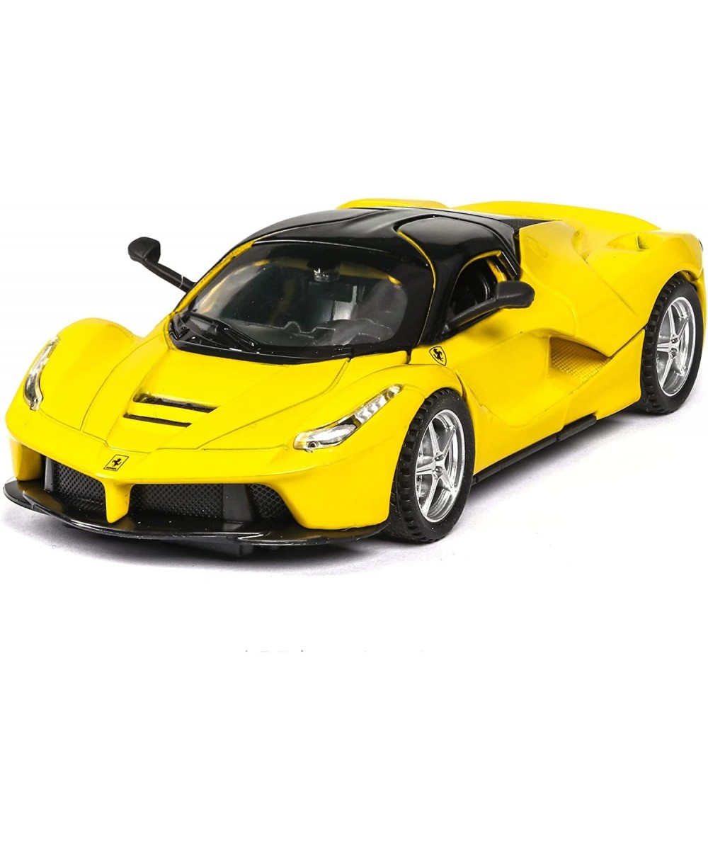 Alloy Collectible Ferrari Race and Play LaFerrari Pull Back Vehicles Diecast Cars Model $41.13 Kids' Play Cars & Race Cars