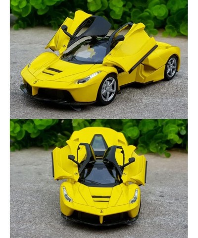 Alloy Collectible Ferrari Race and Play LaFerrari Pull Back Vehicles Diecast Cars Model $41.13 Kids' Play Cars & Race Cars