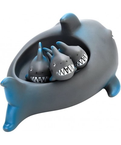 Rubber Shark Family Bath Toy or Pet Toy Set $18.16 Bathtub Toys