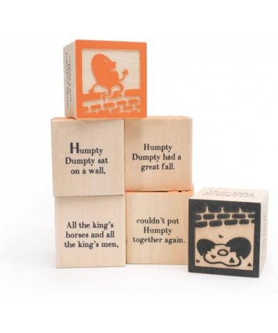 Nursery Rhyme Blocks - Made in The USA $31.28 Early Development & Activity Toys