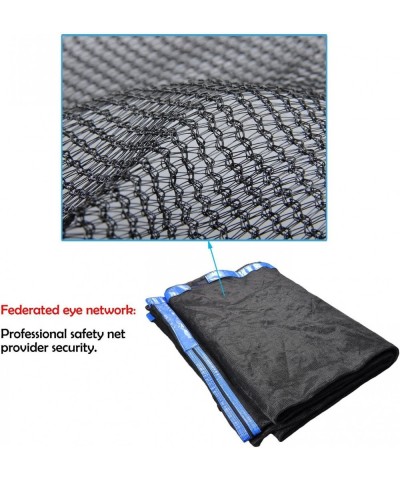 8/11/12/14/15Ft Round Trampoline Replacement Safety Net 4/5/6/8 Poles Top Ring Enclosure System (Net Only) $92.71 Trampolines...