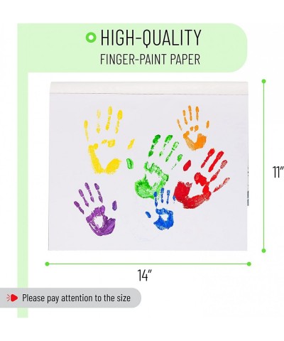 Mr. Pen- Finger Paint Paper 11 x 14 inches 22 Sheets Paint Paper for Kids Art Paper for Kids Kids Paint Paper Paper for Paint...