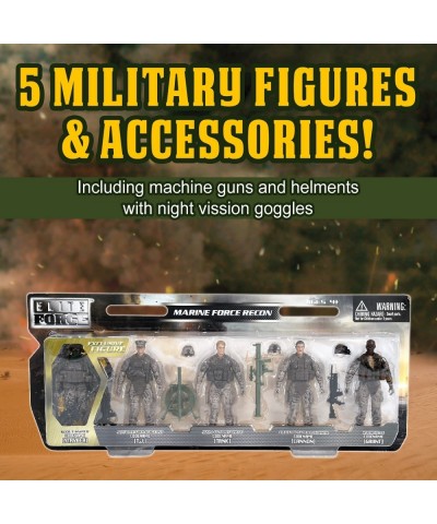 Marine Recon Action Figures – 5 Pack Military Toy Soldiers Playset | Realistic Gear and Accessories – Sunny Days Entertainmen...