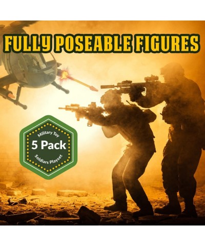 Marine Recon Action Figures – 5 Pack Military Toy Soldiers Playset | Realistic Gear and Accessories – Sunny Days Entertainmen...