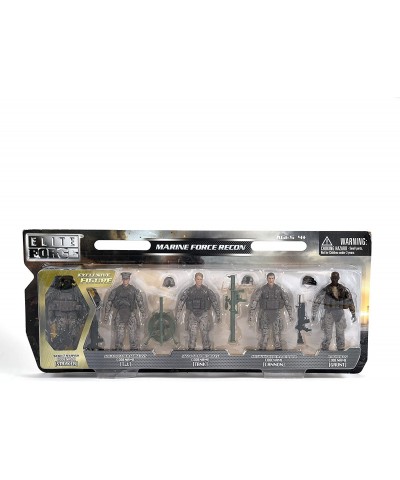 Marine Recon Action Figures – 5 Pack Military Toy Soldiers Playset | Realistic Gear and Accessories – Sunny Days Entertainmen...