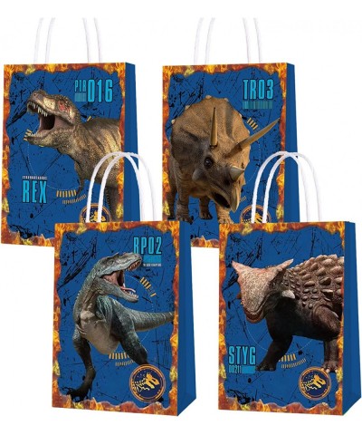 Jurassic Themed Dinosaur Party Gifts Bags - 12 pcs Jurassic Themed Dinosaur Party Bags Goody Favor Bags Jurassic Themed Dinos...