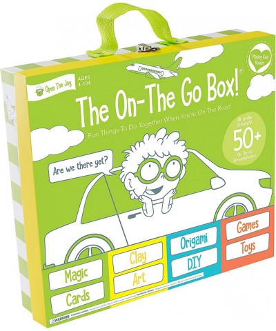 On The Go Activities for Kids Activity Box Includes Card Games Craft Kits and Other 50+ Travel Activities for Kids Ages 4+ $6...