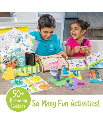 On The Go Activities for Kids Activity Box Includes Card Games Craft Kits and Other 50+ Travel Activities for Kids Ages 4+ $6...