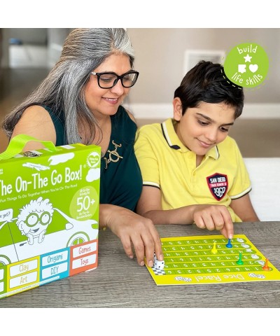 On The Go Activities for Kids Activity Box Includes Card Games Craft Kits and Other 50+ Travel Activities for Kids Ages 4+ $6...