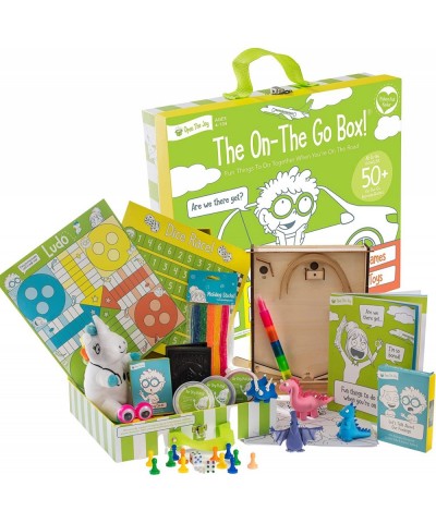 On The Go Activities for Kids Activity Box Includes Card Games Craft Kits and Other 50+ Travel Activities for Kids Ages 4+ $6...