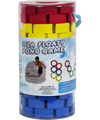 Itza Floaty Pool Pong Backyard and Pool Game - Floating Ping Pong Pool Games for Adults and Family $31.64 Swimming Pool & Out...