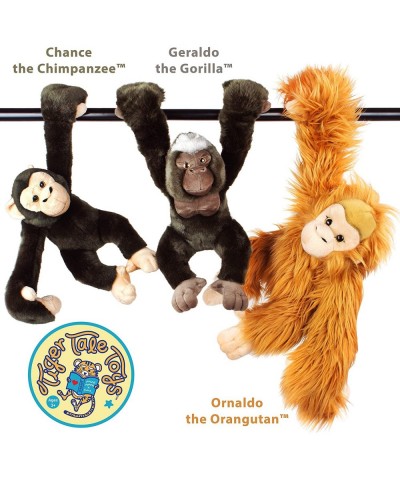 Geraldo The Gorilla - 14 Inch (with Hanging Arms Outstretched) Stuffed Animal Plush Monkey - by Tiger Tale Toys $29.54 Stuffe...