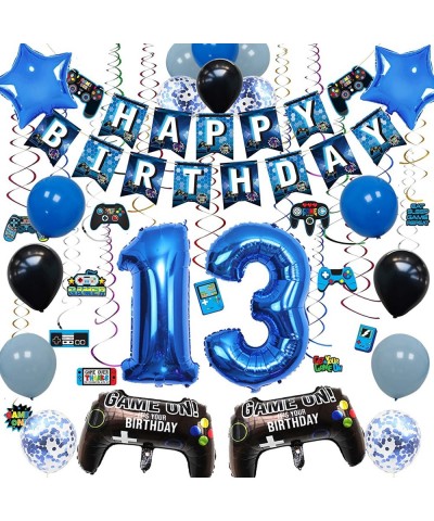 Video Game 13th Birthday Decorations for Boys Official Teenager Birthday Decorations 13th Birthday Video Game Party Supplies ...