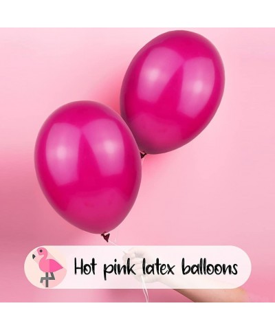 25 pcs Hot Pink Latex Balloons for Birthday Party Decoration Supplies Princess Helium Balloons for Wedding Bridal Baby Shower...