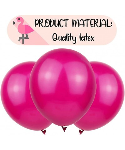 25 pcs Hot Pink Latex Balloons for Birthday Party Decoration Supplies Princess Helium Balloons for Wedding Bridal Baby Shower...