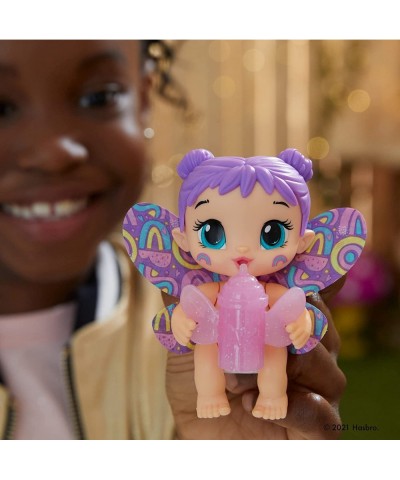 Glo Pixies Minis Doll Plum Rainbow Glow-in-The-Dark Doll for Kids Ages 3 and Up 3.75-Inch Pixie Toy with Surprise Friend $16....