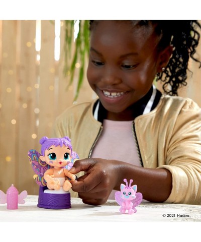 Glo Pixies Minis Doll Plum Rainbow Glow-in-The-Dark Doll for Kids Ages 3 and Up 3.75-Inch Pixie Toy with Surprise Friend $16....