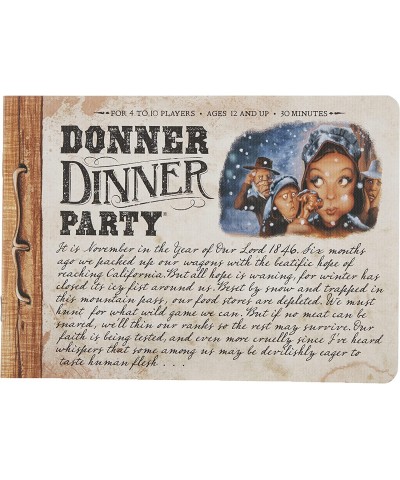 Donner Dinner Party: A Rowdy Game of Frontier Cannibalism! (Weird Games for Parties Wild West Frontier Game) $30.00 Board Games