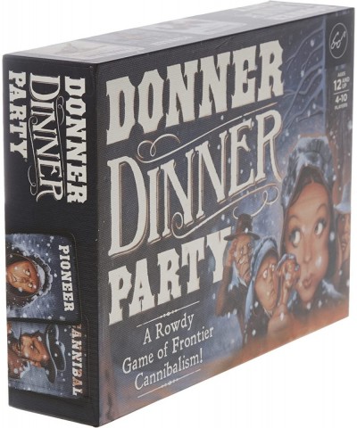 Donner Dinner Party: A Rowdy Game of Frontier Cannibalism! (Weird Games for Parties Wild West Frontier Game) $30.00 Board Games