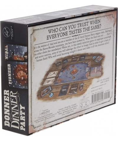 Donner Dinner Party: A Rowdy Game of Frontier Cannibalism! (Weird Games for Parties Wild West Frontier Game) $30.00 Board Games