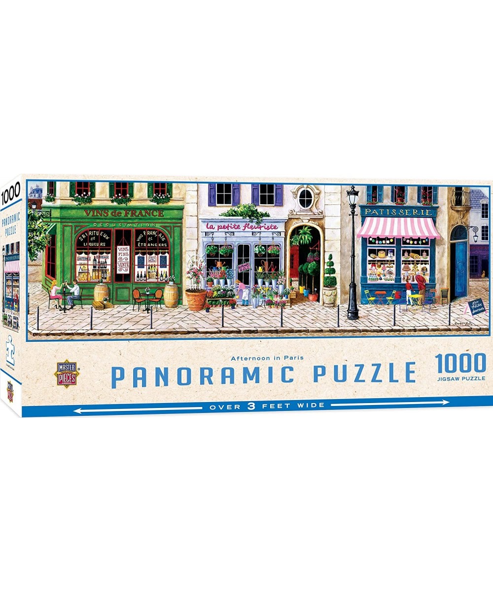 1000 Piece Jigsaw Puzzle for Adults Family Or Kids - Afternoon in Paris - 13"x39 $26.45 Jigsaw Puzzles