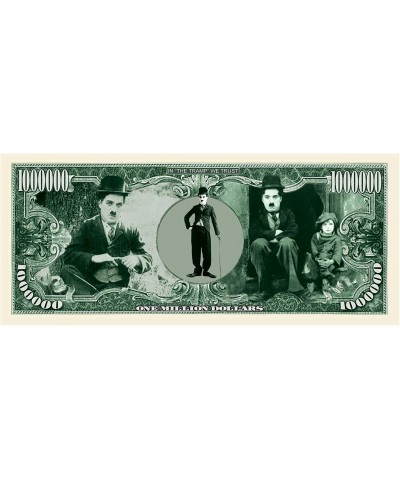 Charlie Chaplin Million Dollar Bills - Pack of 25 - Best Gift for Lovers of The Tramp $22.48 Gags & Practical Joke Toys