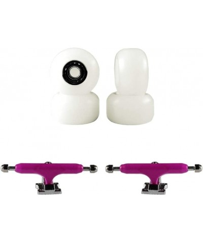 Fingerboards Parts( PRO Fourth Generation) White Wheels (Gift Eagle Trucks Pink) $39.23 Finger Toys