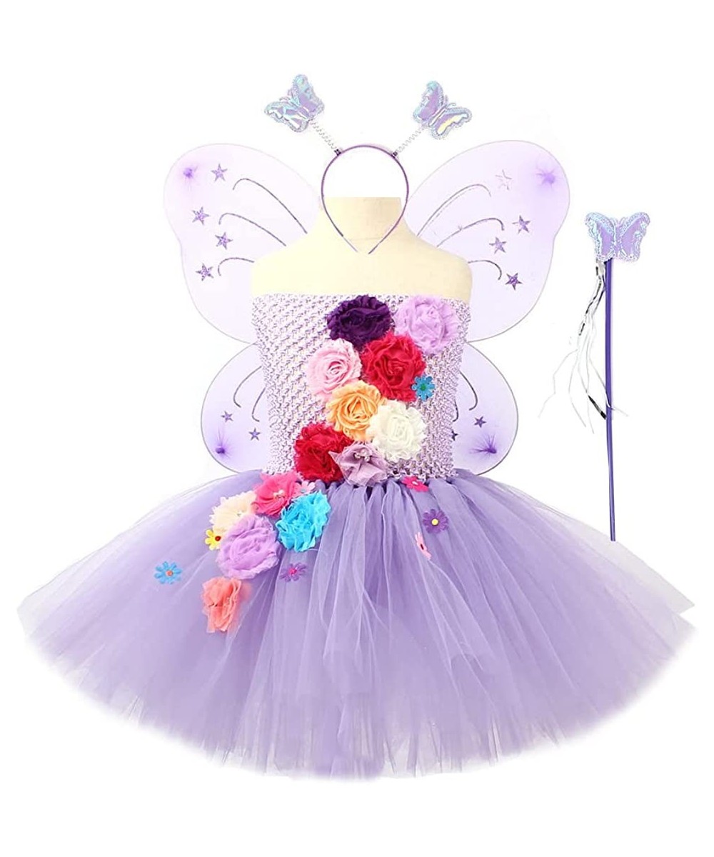 Isabella Costume Girls Madrigal Family Dress Up Outfit Kid 4PCS Tulle Tutu Skirts with Fairy Wings Magic Wand Headband $26.63...