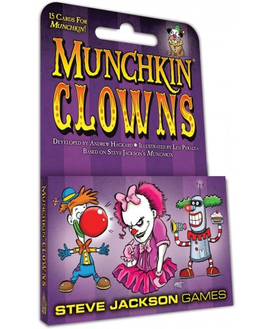 Munchkin Clowns Card Game (Mini-Expansion) | 15 Cards | Adult Kids & Family Game | Fantasy Adventure Roleplaying Game | Ages ...