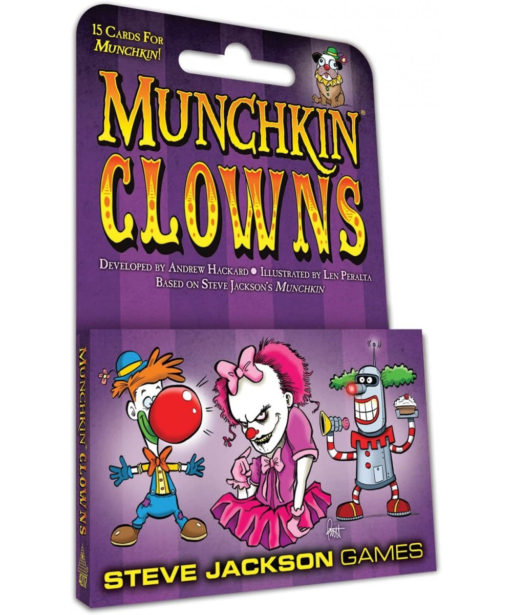 Munchkin Clowns Card Game (Mini-Expansion) | 15 Cards | Adult Kids & Family Game | Fantasy Adventure Roleplaying Game | Ages ...