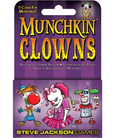 Munchkin Clowns Card Game (Mini-Expansion) | 15 Cards | Adult Kids & Family Game | Fantasy Adventure Roleplaying Game | Ages ...