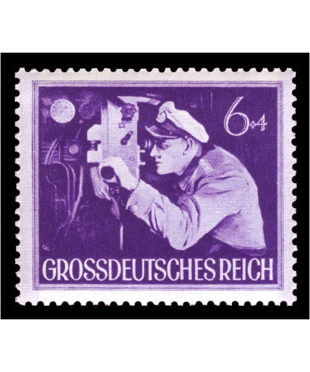 U-BOOT COMMANDER ON PERISCOPE TAKES AIM on this RARE ORIGINAL WW2 NAZI STAMP! MINT CONDITION! $17.91 Collectibles Display & S...