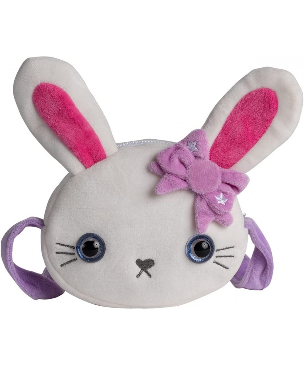 Be Bright Purse for Little Girls - Stuffed Animal Bunny Design - Eyes Light Up $17.86 Stuffed Animals & Teddy Bears