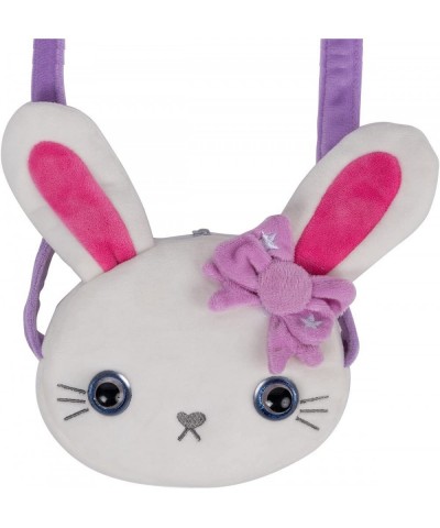 Be Bright Purse for Little Girls - Stuffed Animal Bunny Design - Eyes Light Up $17.86 Stuffed Animals & Teddy Bears