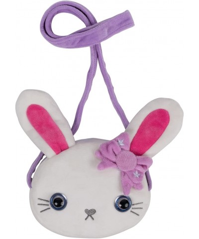 Be Bright Purse for Little Girls - Stuffed Animal Bunny Design - Eyes Light Up $17.86 Stuffed Animals & Teddy Bears