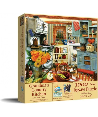 Grandma's Country Kitchen 1000 pc Jigsaw Puzzle by SunsOut $29.11 Jigsaw Puzzles