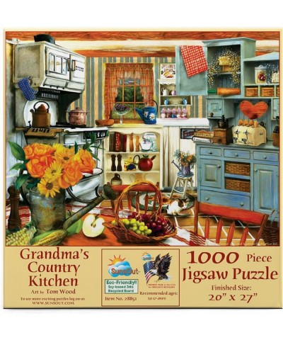 Grandma's Country Kitchen 1000 pc Jigsaw Puzzle by SunsOut $29.11 Jigsaw Puzzles