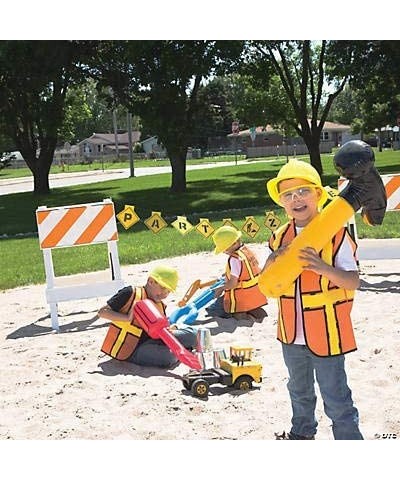 Yellow Construction Hats for Kids - Set of 12 - Party and Costume Accessories $28.33 Kids' Party Hats