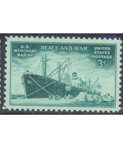 Complete Set of US Commemorative Stamps Issued in 1946 & 1947 Mint Never-hinged Merchant Marines Iowa Centennial Tennessee Th...