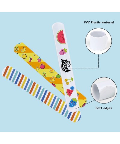 Slap Bracelets Snap Wristbands for Kids Trick or Treat Gift Bag Filler Party Favors $16.01 Kids' Dress-Up Accessories