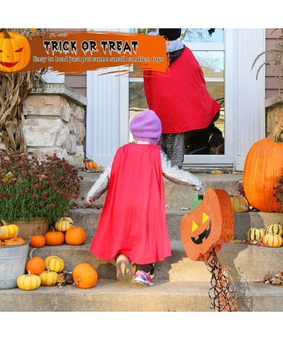 Halloween Pumpkin Pinata Small Pumpkin Pull String Pinata Paper Halloween Hanging Decoration Pinata Sugar Filled Toy for Happ...