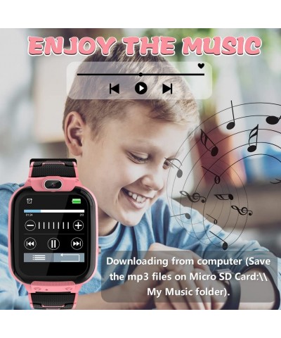 Kids Smart Watch with 16 Puzzle Games Smartwatch 1.44" HD Touch Screen Camera Video Music Alarm Clock Calculator Children Edu...