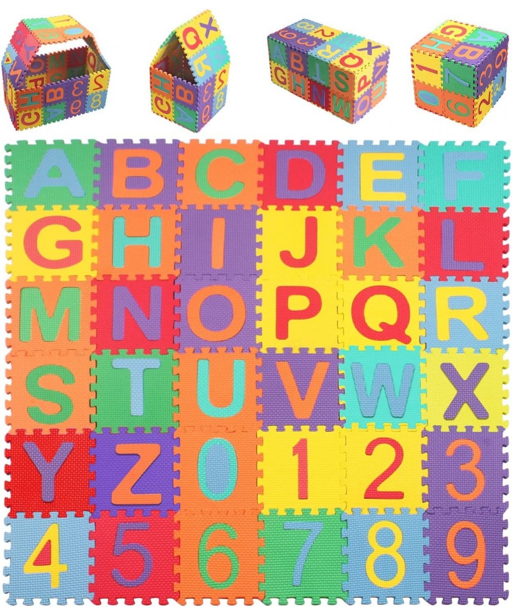 Baby Foam Play Mat 36 Tiles Kid's Puzzle-Exercise Play Mat with Alphabet and Numbers $51.06 Puzzle Play Mats