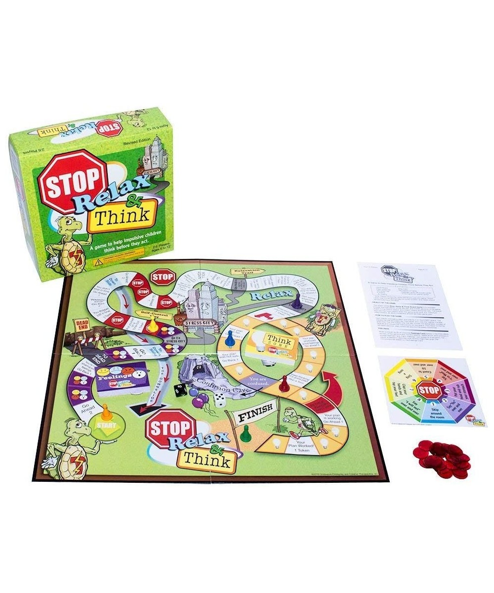 Stop Relax & Think: A Game to Help Impulsive Children Think Before They Act $90.37 Board Games