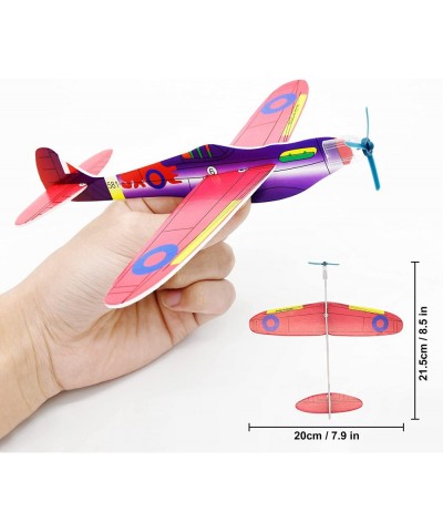 36 Pack 8 Inch Glider Planes -Birthday Favors Lightweight Paper Airplanes Individually Packed Outdoor Flying Toys Party Favor...