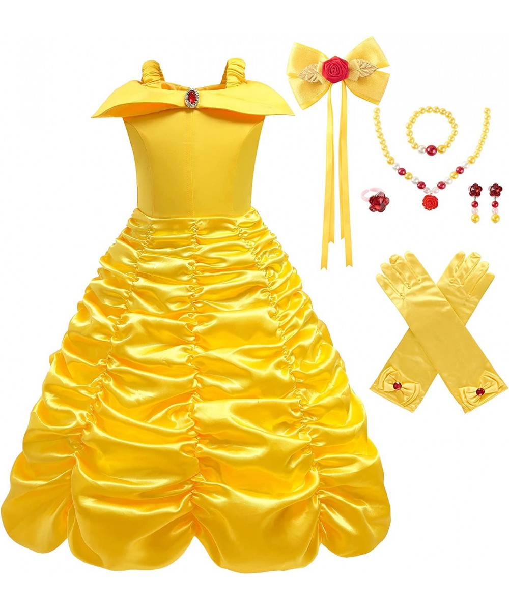 Little Girls Princess Costume Layered Dress with Accessories Halloween Party Cosplay $43.94 Kids' Costumes