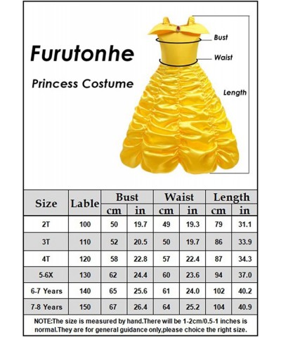 Little Girls Princess Costume Layered Dress with Accessories Halloween Party Cosplay $43.94 Kids' Costumes