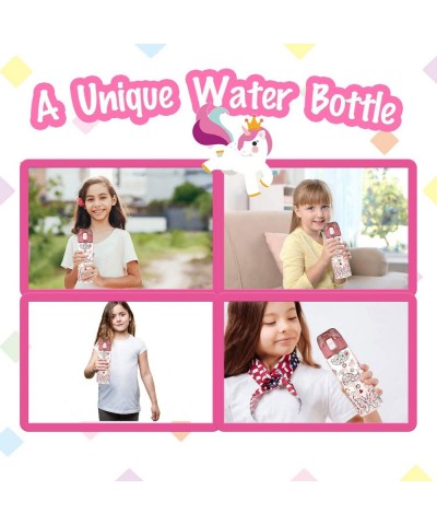 Decorate Your Own Water Bottle with Tons of Glitter Gem & Unicorn Stickers BPA Free Tritan Material 20 oz Kids Craft Kit & DI...